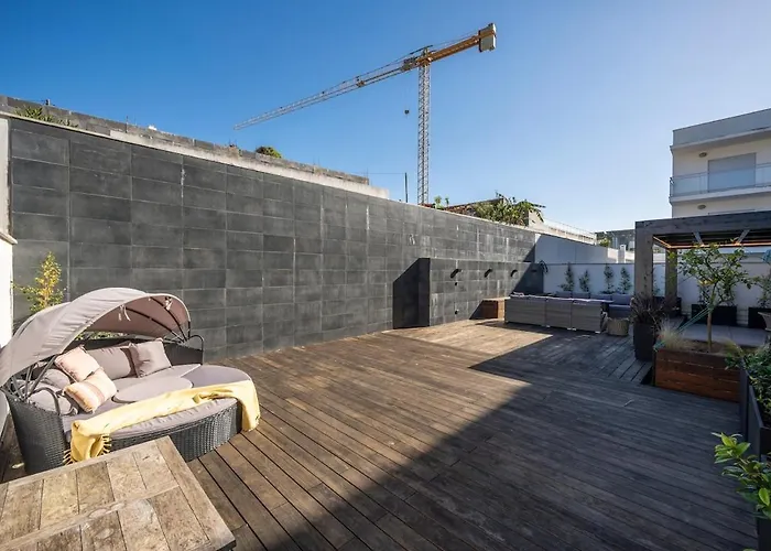 Terraza - Exclusive Terrace, Sea View & Pool Назаре