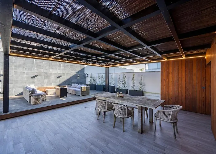 Terraza - Exclusive Terrace, Sea View & Pool Апартаменты Назаре