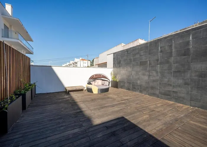 Terraza - Exclusive Terrace, Sea View & Pool Назаре