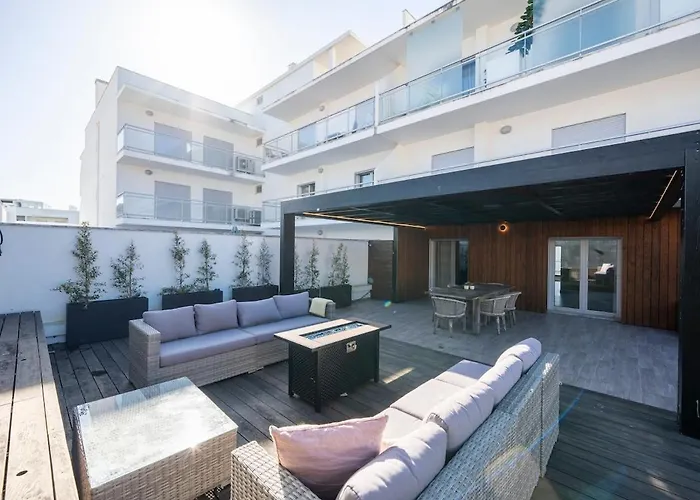 Апартаменты Terraza - Exclusive Terrace, Sea View & Pool